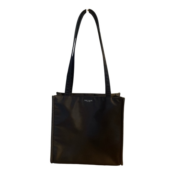 kate spade Handbags - Kate Spade NY Nylon Black Tote Bag with Zipper
